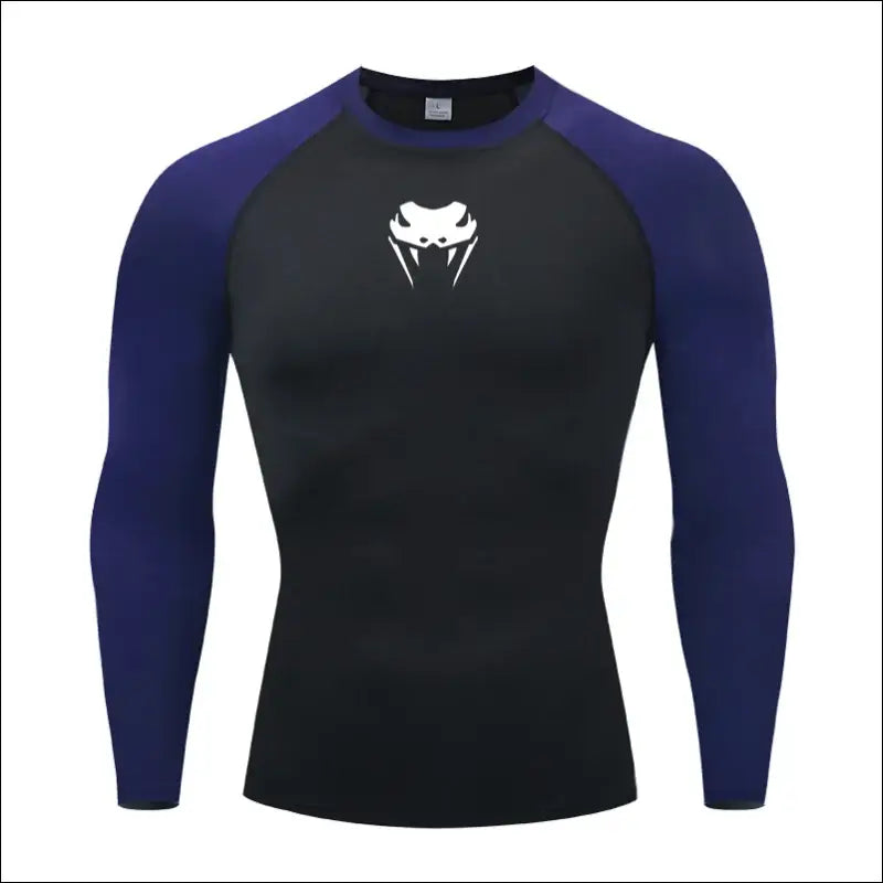 Men's Compression Shirt - Long or Short Sleeve, Gym MMA Fitness Rash Guard - Savage Combat & Fitness