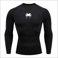 Men's Compression Shirt - Long or Short Sleeve, Gym MMA Fitness Rash Guard - Savage Combat & Fitness