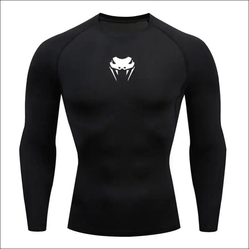 Men's Compression Shirt - Long or Short Sleeve, Gym MMA Fitness Rash Guard - Savage Combat & Fitness