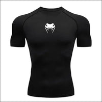 Men's Compression Shirt - Long or Short Sleeve, Gym MMA Fitness Rash Guard - Savage Combat & Fitness
