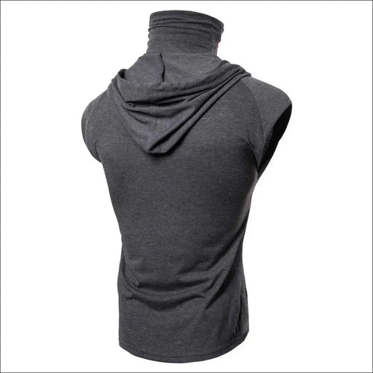 Men’s Hooded Sports Vest | Hooded Workout Top - hoodies/sweatshirts