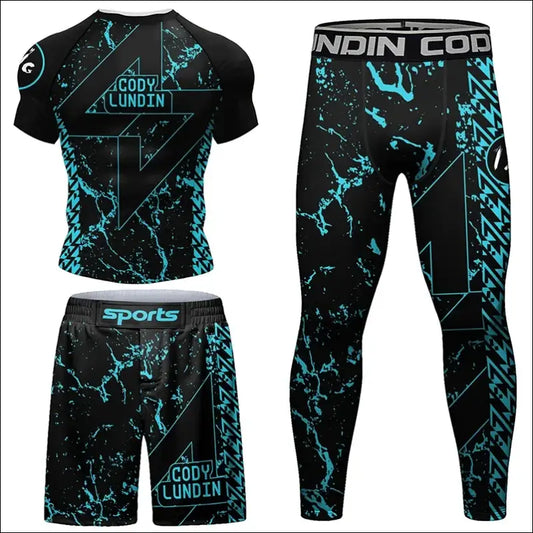 Men’s Kimono Jiu Jitsu Rash Guard Set