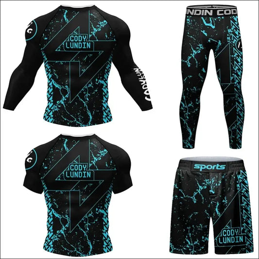 Men’s Kimono Jiu Jitsu Rash Guard Set