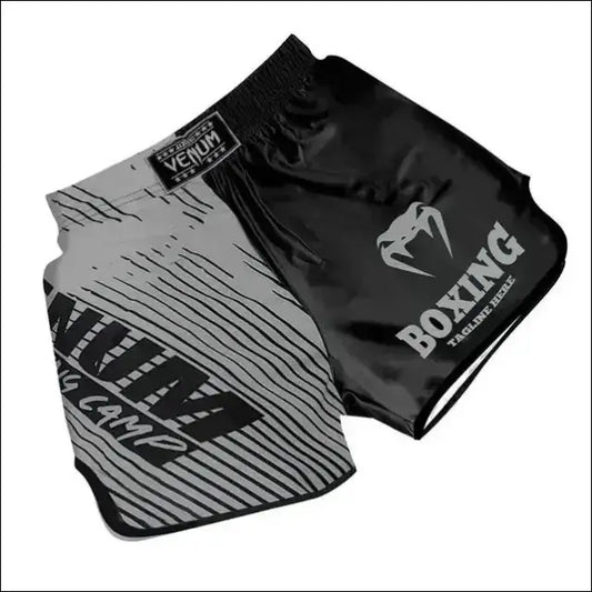 Men’s MMA Boxing Combat Shorts - Plus Size S-4XL - 4XL / A4 - mens shorts