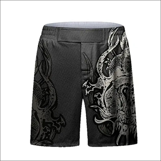 Men’s MMA Rash Guard Set – Quick-Dry T-shirt & Pants Sets - Long T-shirt / M 160-170cm