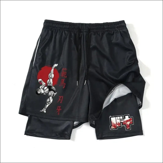 Men's Multifunctional Bodybuilding and Jujitsu Shorts. - Savage Combat & Fitness
