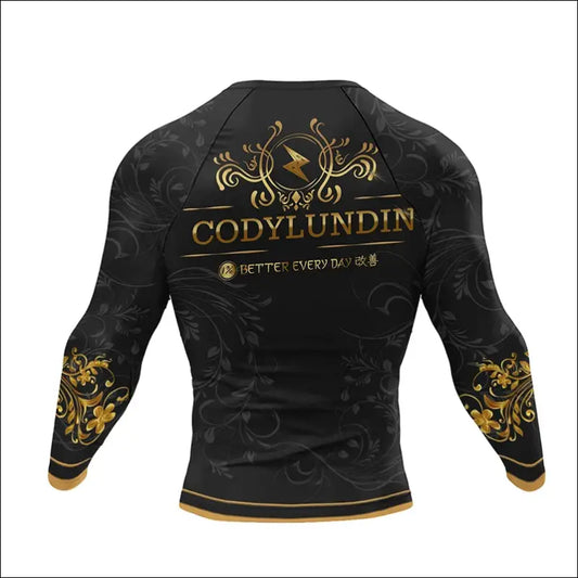 MMA Jiu Jitsu Rashguard Set – T-Shirt & Pants for Combat Sports