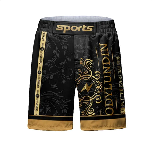 MMA Jiu Jitsu Rashguard Set – T-Shirt & Pants for Combat Sports - G / M