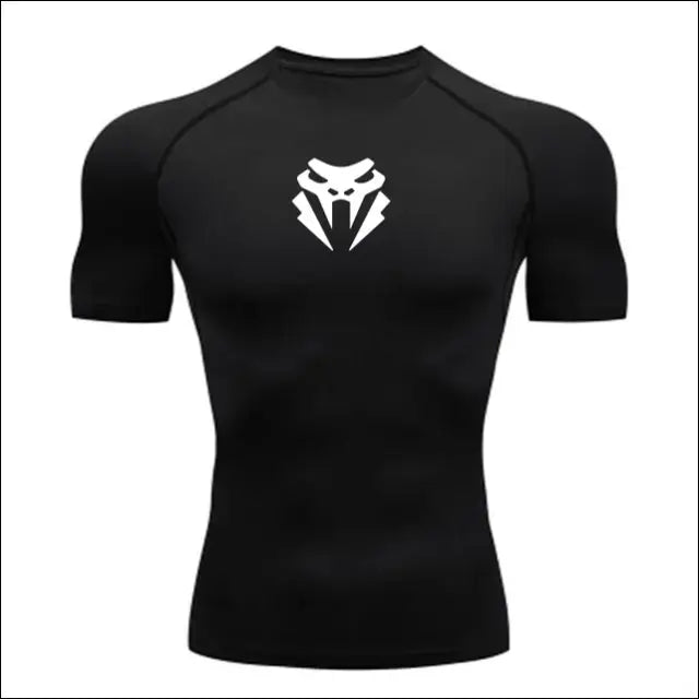MMA T-Shirt - Quick Dry Compression Sports Top - Savage Combat & Fitness