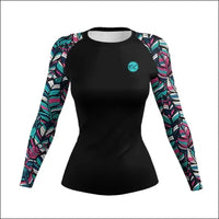 3D Printed Comics MMA T-Shirt - Women's Compression Long Sleeve BJJ Rashguard eprolo