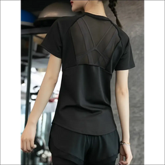 New Summer Sports T-Shirt – Quick-Drying Mesh Fitness Top