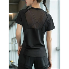 New Summer Sports T-Shirt – Quick-Drying Mesh Fitness Top