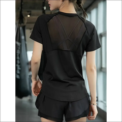 New Summer Sports T-Shirt – Quick-Drying Mesh Fitness Top