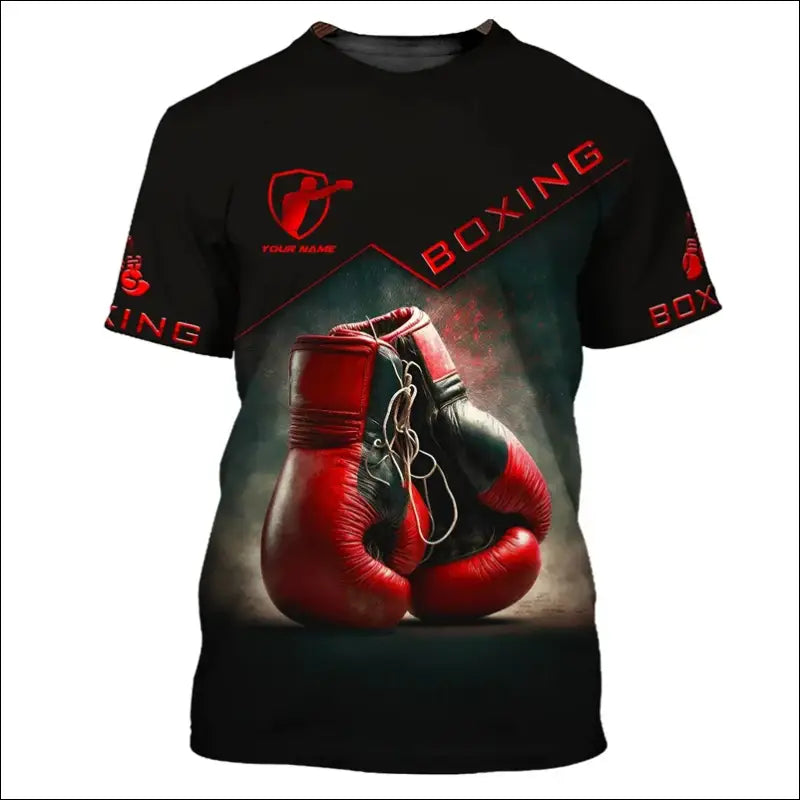 Outdoor Boxing Sports Men's T-shirt - Savage Combat & Fitness