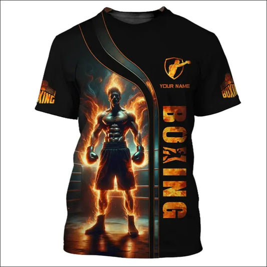 Outdoor Boxing Sports Men's T-shirt - Savage Combat & Fitness