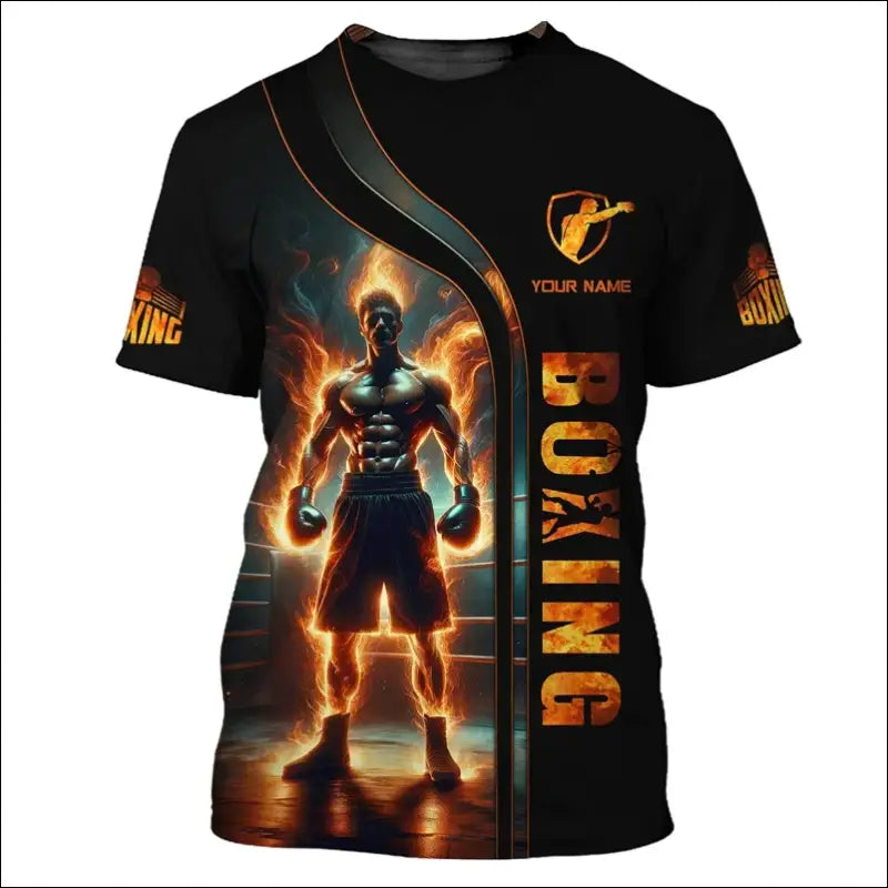 Outdoor Boxing Sports Men's T-shirt - Savage Combat & Fitness