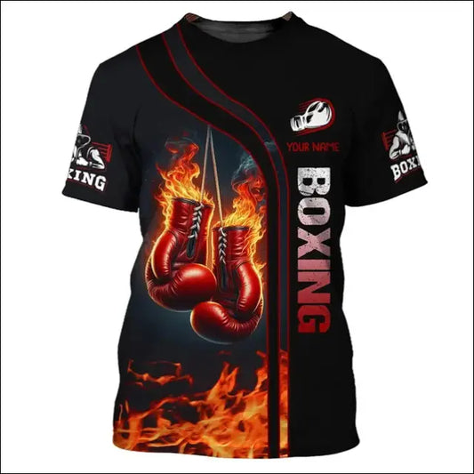Outdoor Boxing Sports Men's T-shirt - Savage Combat & Fitness