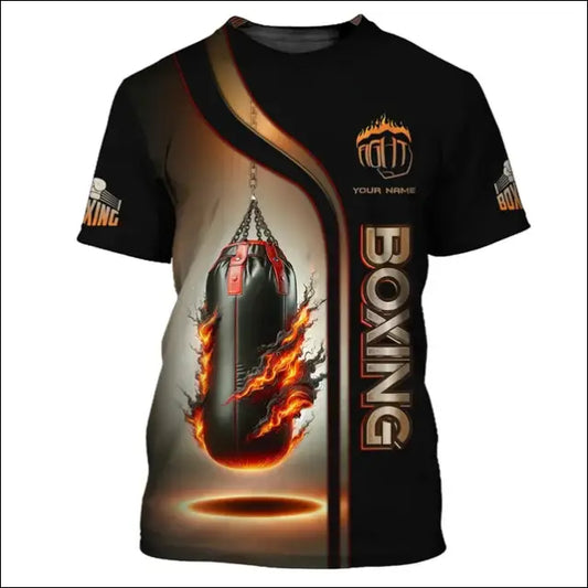 Outdoor Boxing Sports Men's T-shirt - Savage Combat & Fitness