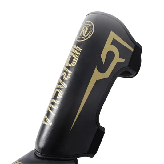 PU Leather Shin Guards & Ankle Protectors for MMA & Muay Thai