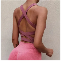 Seamless Push-Up Sports Bra | Women's Gym Work Out Top eprolo  