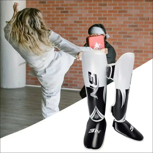 Shin Guards Protective Leg Taekwondo Kickboxing Equipment