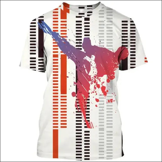 T-Shirt Boxing & MMA - 3D Print Martial Arts Design - Savage Combat & Fitness