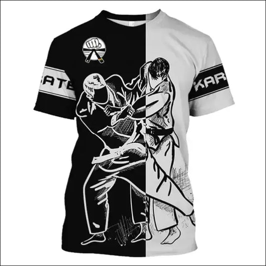 T-Shirt Boxing & MMA - 3D Print Martial Arts Design - Savage Combat & Fitness