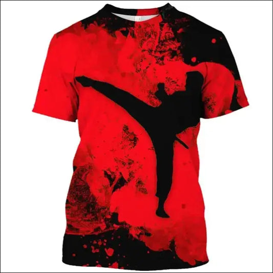 T-Shirt Boxing & MMA - 3D Print Martial Arts Design - Savage Combat & Fitness