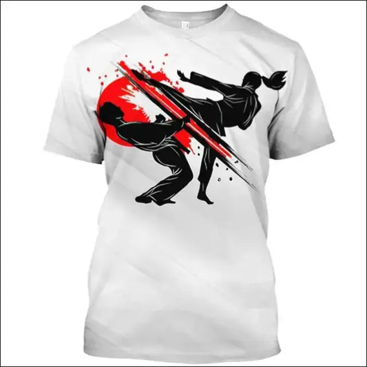 T-Shirt Boxing & MMA - 3D Print Martial Arts Design - Savage Combat & Fitness