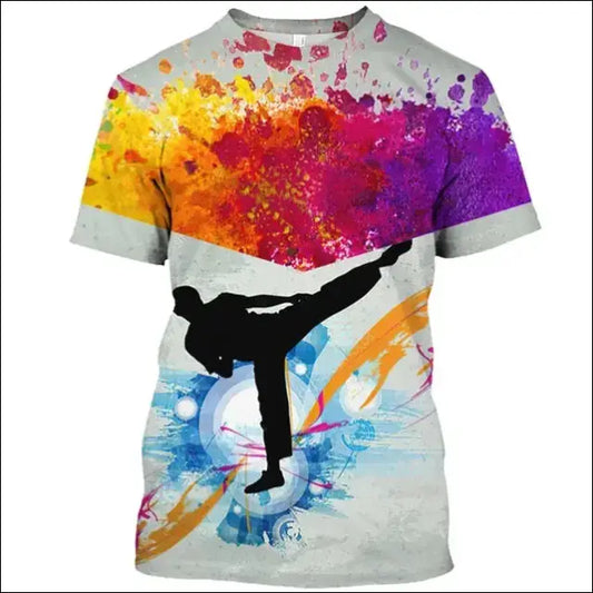T-Shirt Boxing & MMA - 3D Print Martial Arts Design - Savage Combat & Fitness