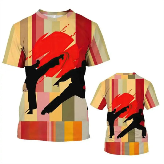 T-Shirt Boxing & MMA - 3D Print Martial Arts Design - Savage Combat & Fitness
