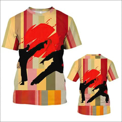 T-Shirt Boxing & MMA - 3D Print Martial Arts Design - Savage Combat & Fitness