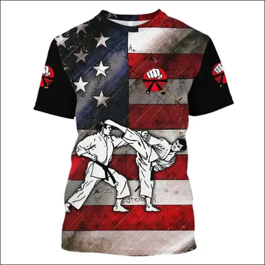 T-Shirt Boxing & MMA - 3D Print Martial Arts Design - Savage Combat & Fitness