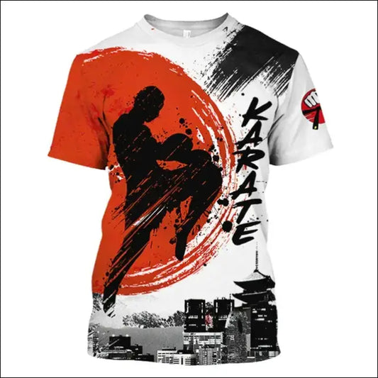 T-Shirt Boxing & MMA - 3D Print Martial Arts Design - Savage Combat & Fitness