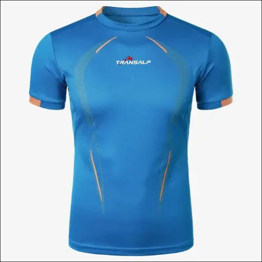 Transalp Men's Motorcycle Gym Fitness T-shirt - Savage Combat & Fitness