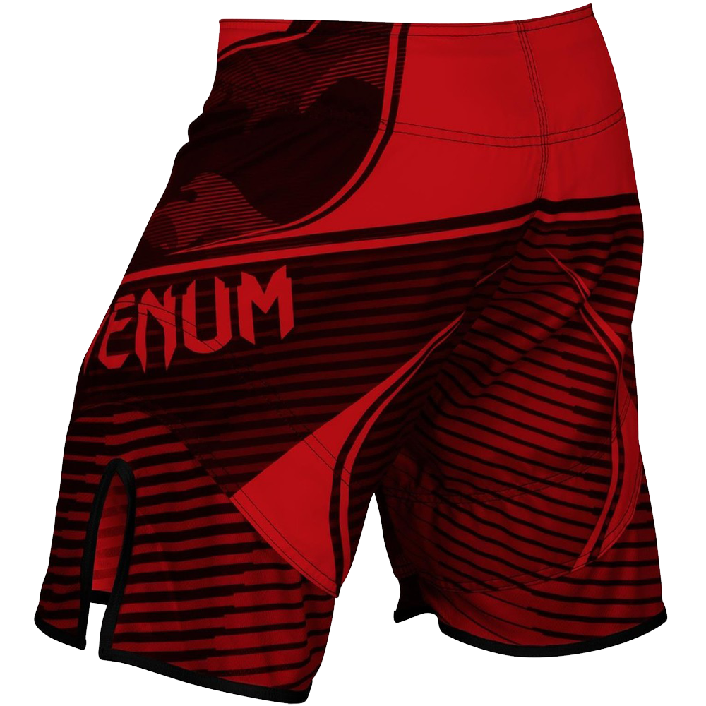 Venum Camo Hero Fight Shorts in Red
