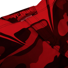 Venum Camo Hero Fight Shorts in Red