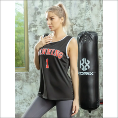Women’s Loose Sports Vest – Quick-Drying Running Smock