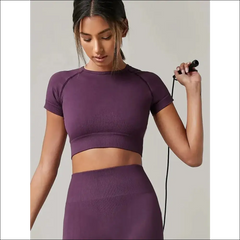 Women's Yoga Top Seamless Sport T Shirt eprolo  